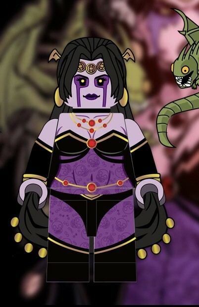 【L1N6_minifigures】死侍護手 (正常色)