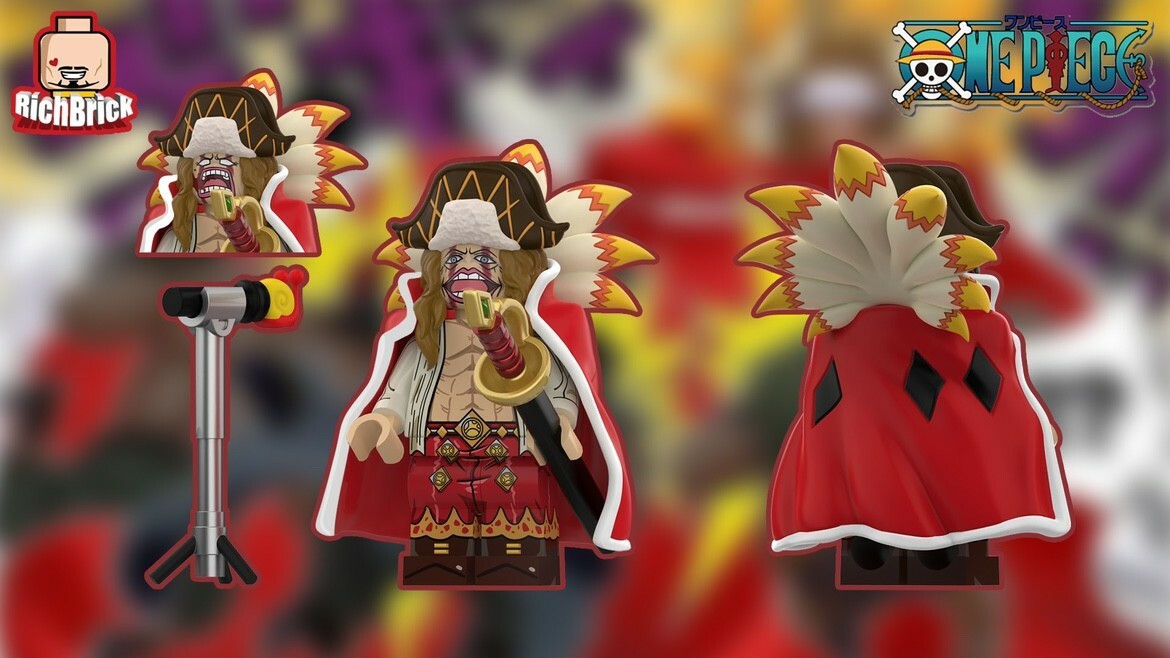 【RichBrick】《海贼王》 迪亞曼蒂 Diamante
