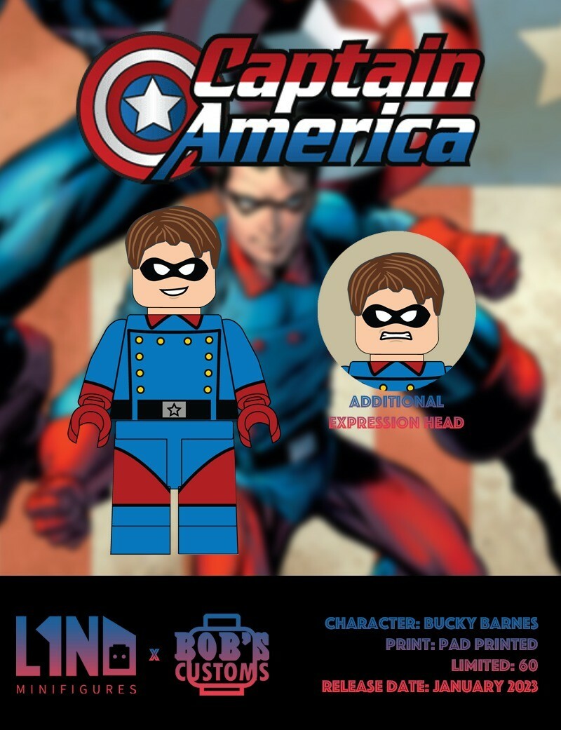 【L1N6_minifigures】美國隊長