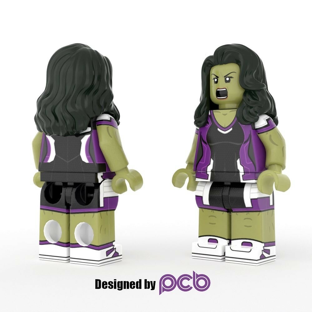 【BF x PCB】女浩克律師 (一對)