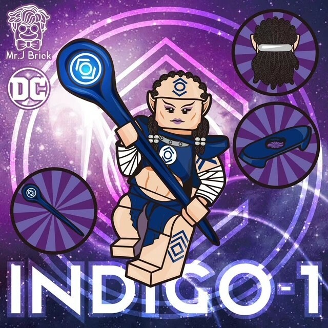 【Mr J Brick】青女 (紫色 + 肉色)