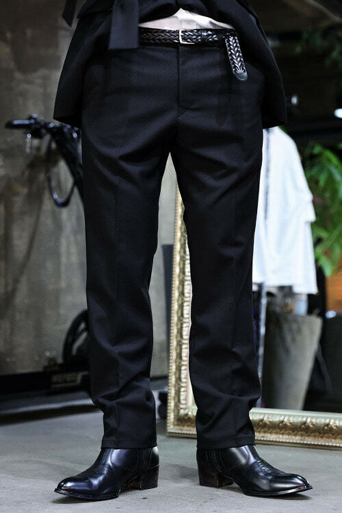 修身直筒西裝褲