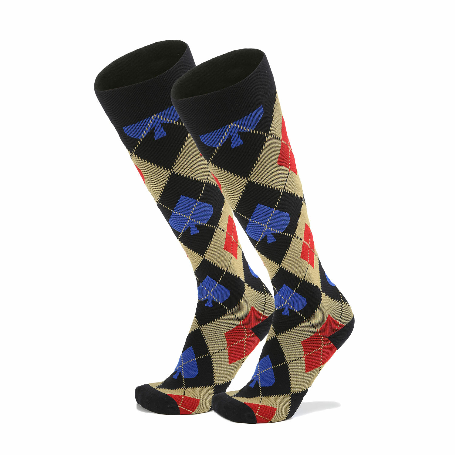 撲克牌｜經典設計師款．壓力及膝襪