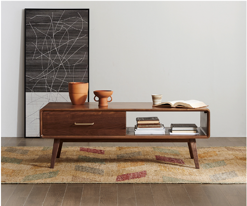 盧森堡胡桃木茶几 LSB-B5076