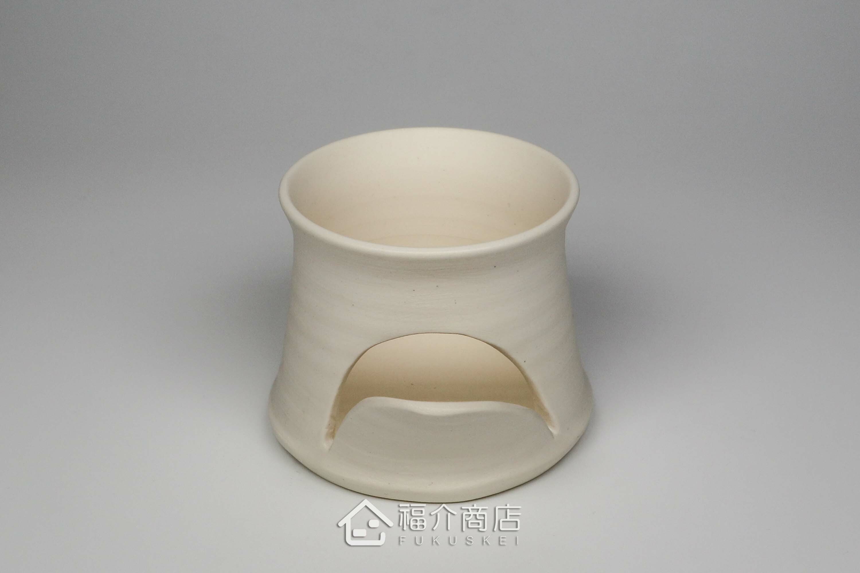 可將使用完的茶壺與壺蓋分開瀝乾的白色蓋架