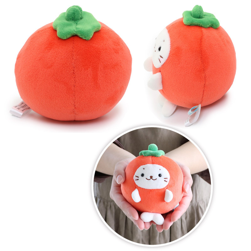 Sirotan 絨毛娃娃 ( 番茄 / 青椒 / 茄子 / 玉米 ) 小白 9cm