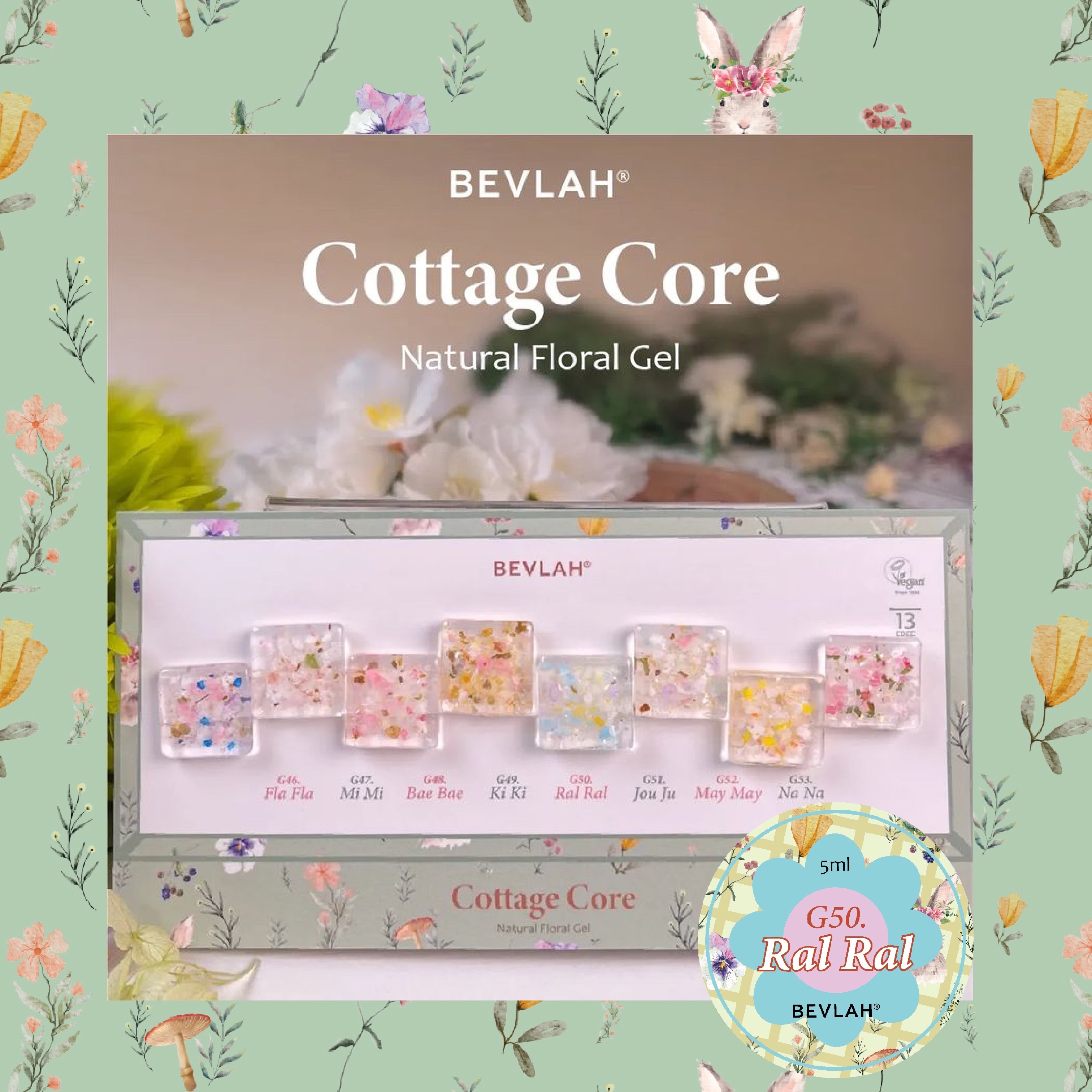 BEVLAH G.50 花瓣 GEL RAL RAL