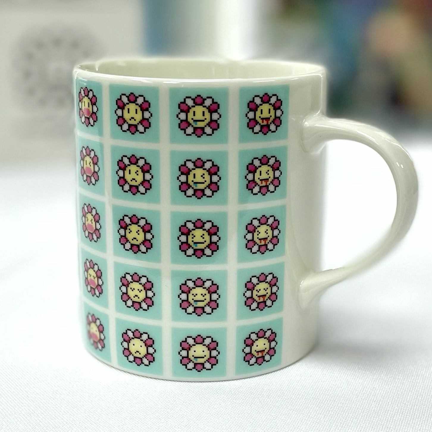 Takashi Murakami Flowers #0000 Mug