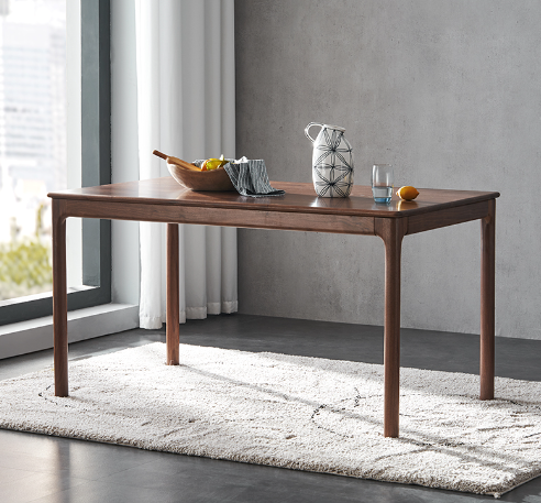 盧森堡胡桃木餐桌A款 LSB-B5114