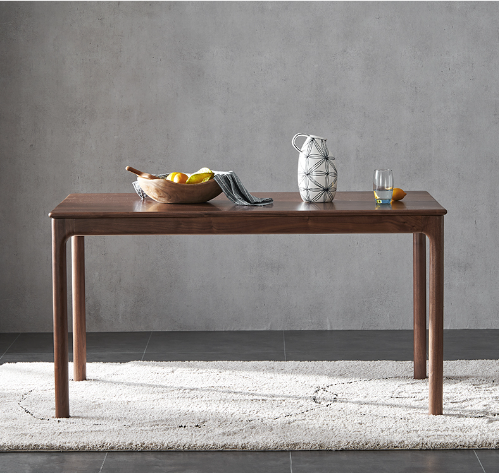 盧森堡胡桃木餐桌A款 LSB-B5114