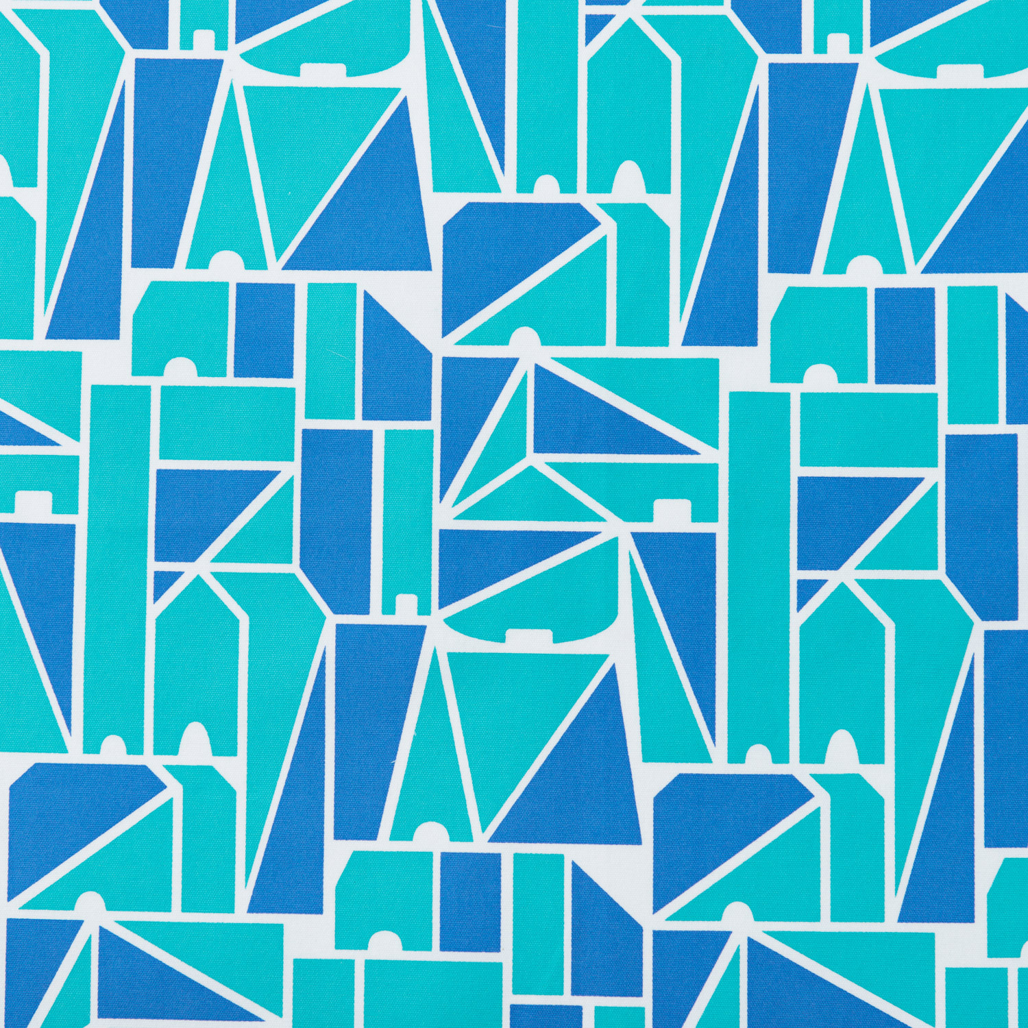 手印棉帆布(滿花)-250g/印花樂 x LEMONNI/藍調/藝術家聯名