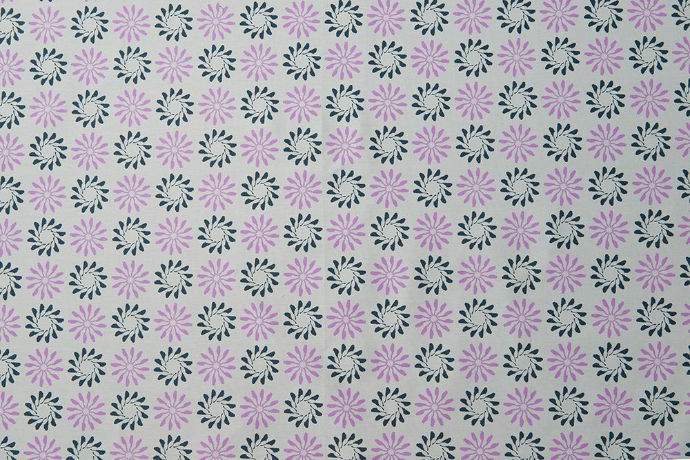 手印棉帆布_滿花-250g/烏秋圈圈/霧灰紫