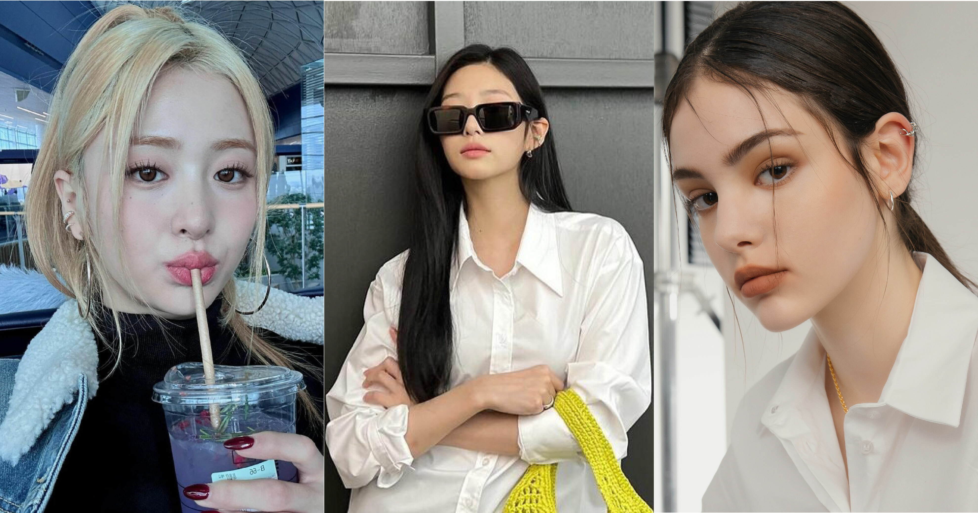 耳環搭配耳扣 韓星最愛