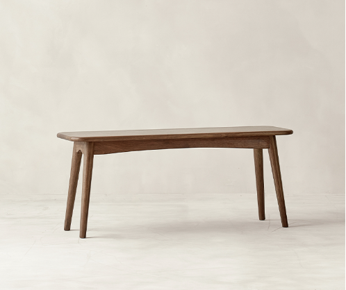 盧森堡胡桃木長凳 LSB-B5133