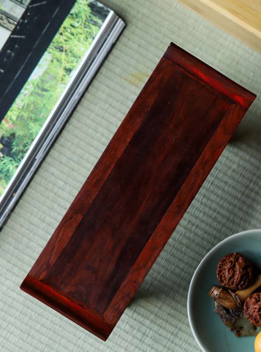 ⼩葉紫檀 | 可拆卸 榫卯翹頭案