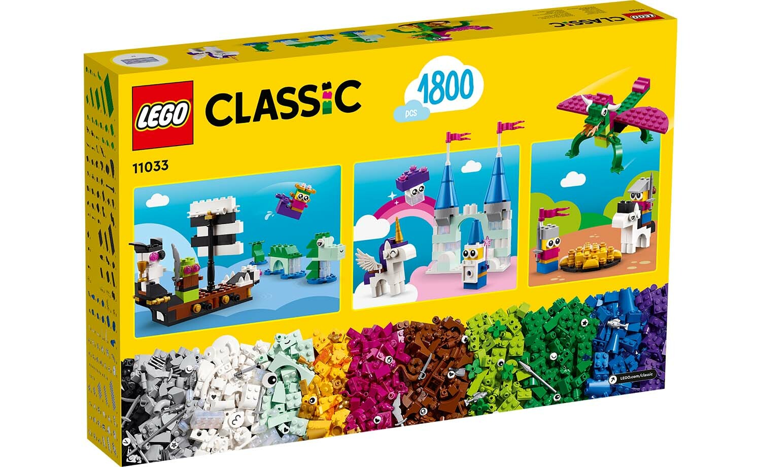[飛米樂高積木專賣店] LEGO 11033 Classic-創意奇幻宇宙