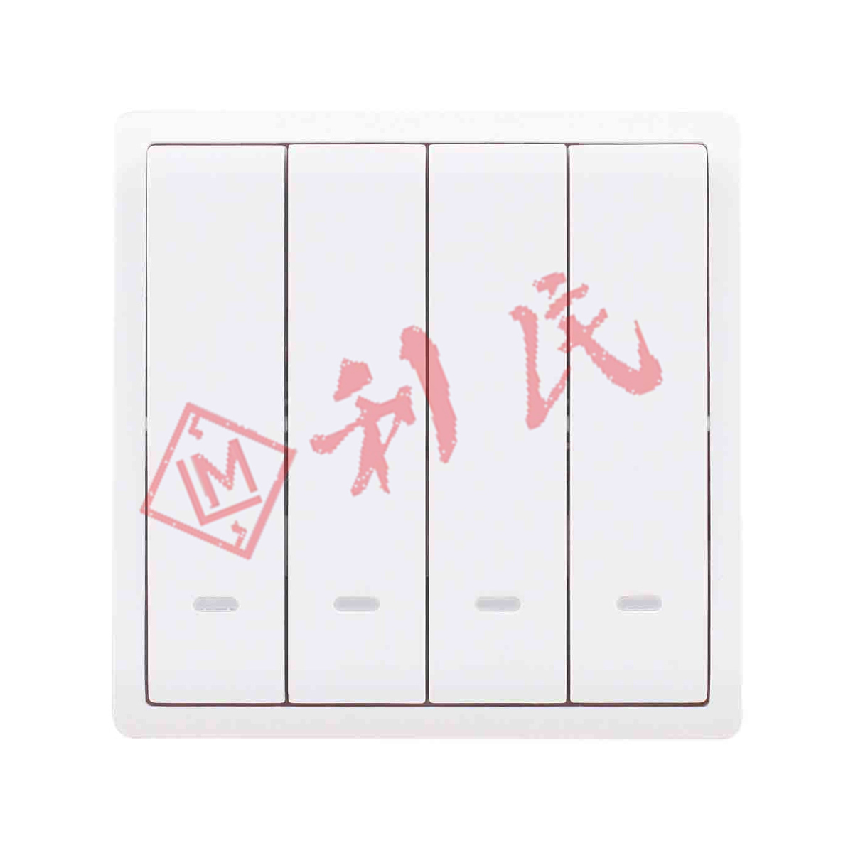 施耐德 PIENO豐尚 16AX 四位雙控開關掣 (白/薰衣草銀/沉醉金/寫意黑)