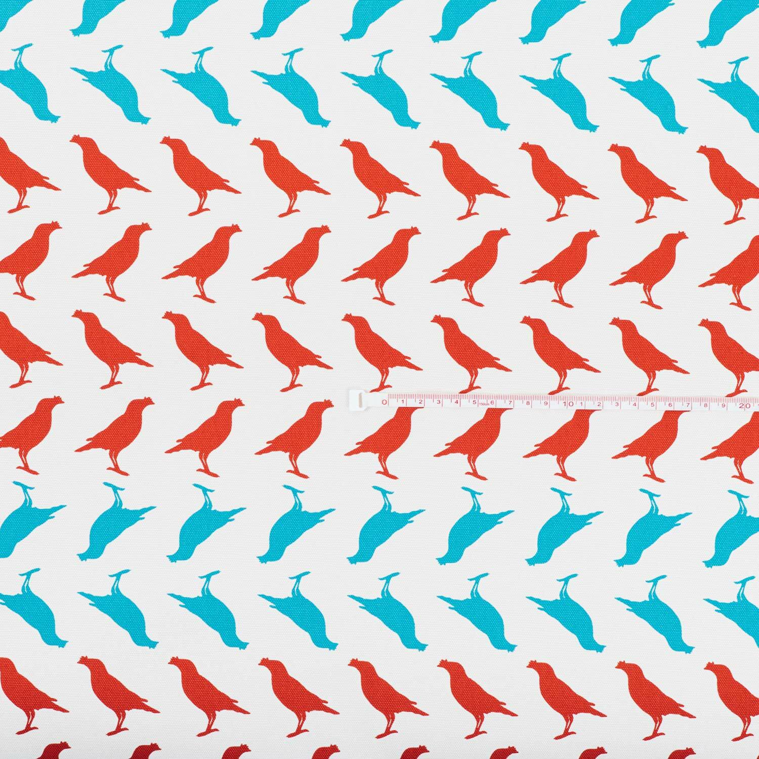 寬幅印花布8N/台灣八哥5號/古宅紅粉