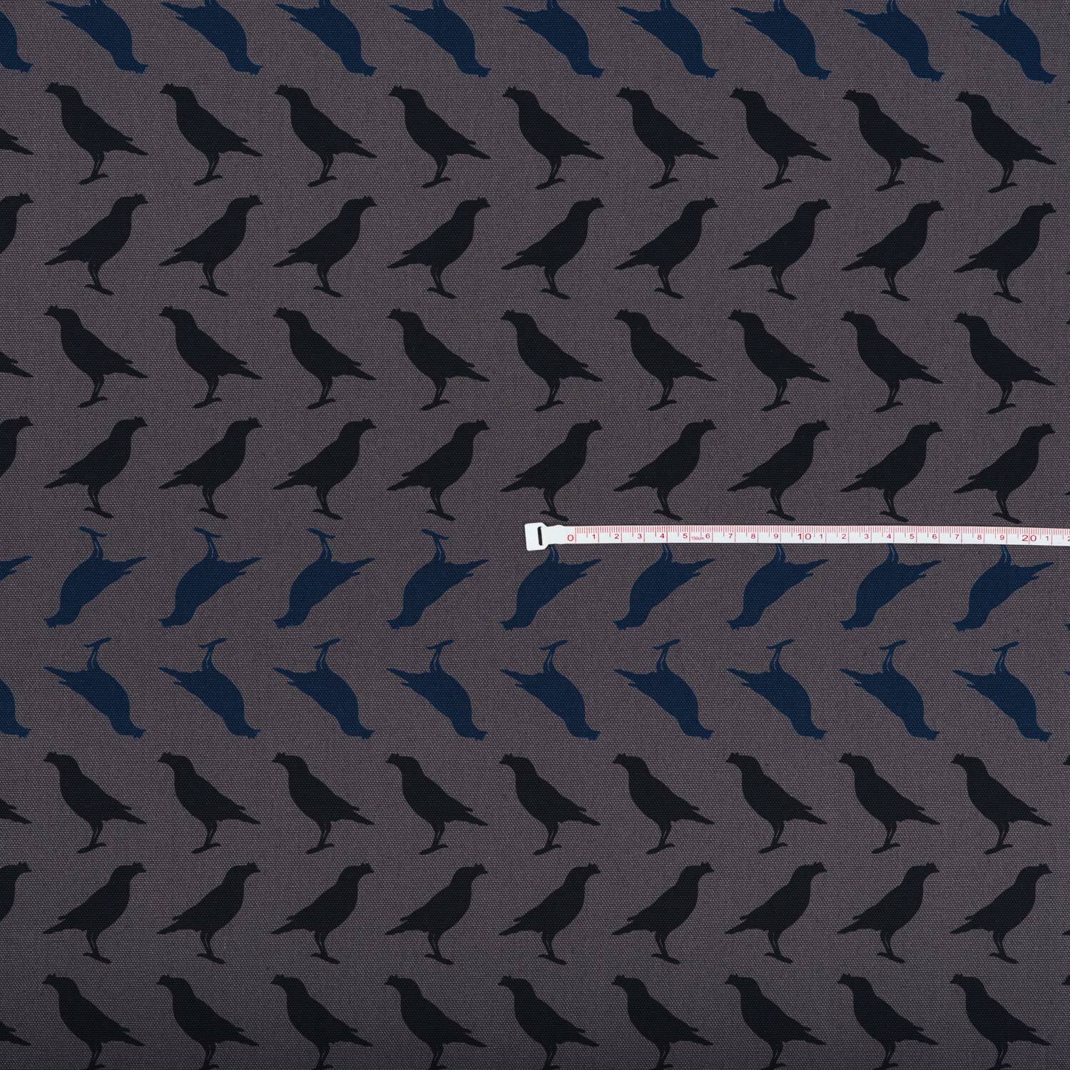 寬幅印花布8N/台灣八哥5號/工匠灰黑