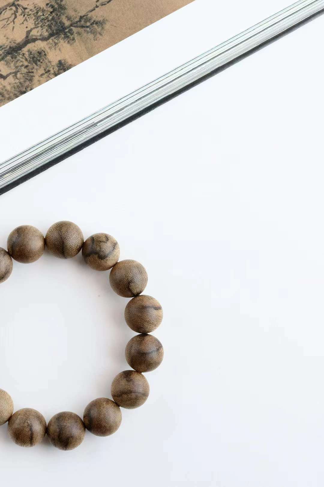 汶萊沉香｜14mm⼿串