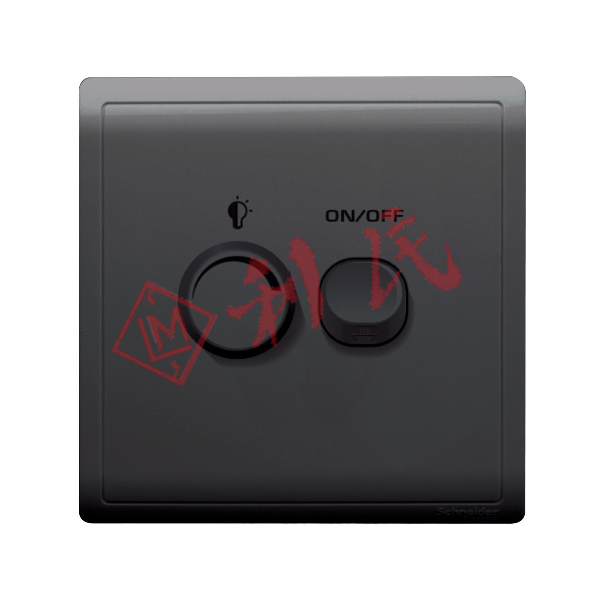 施耐德 PIENO豐尚 調光器 (白/薰衣草銀/沉醉金/寫意黑)