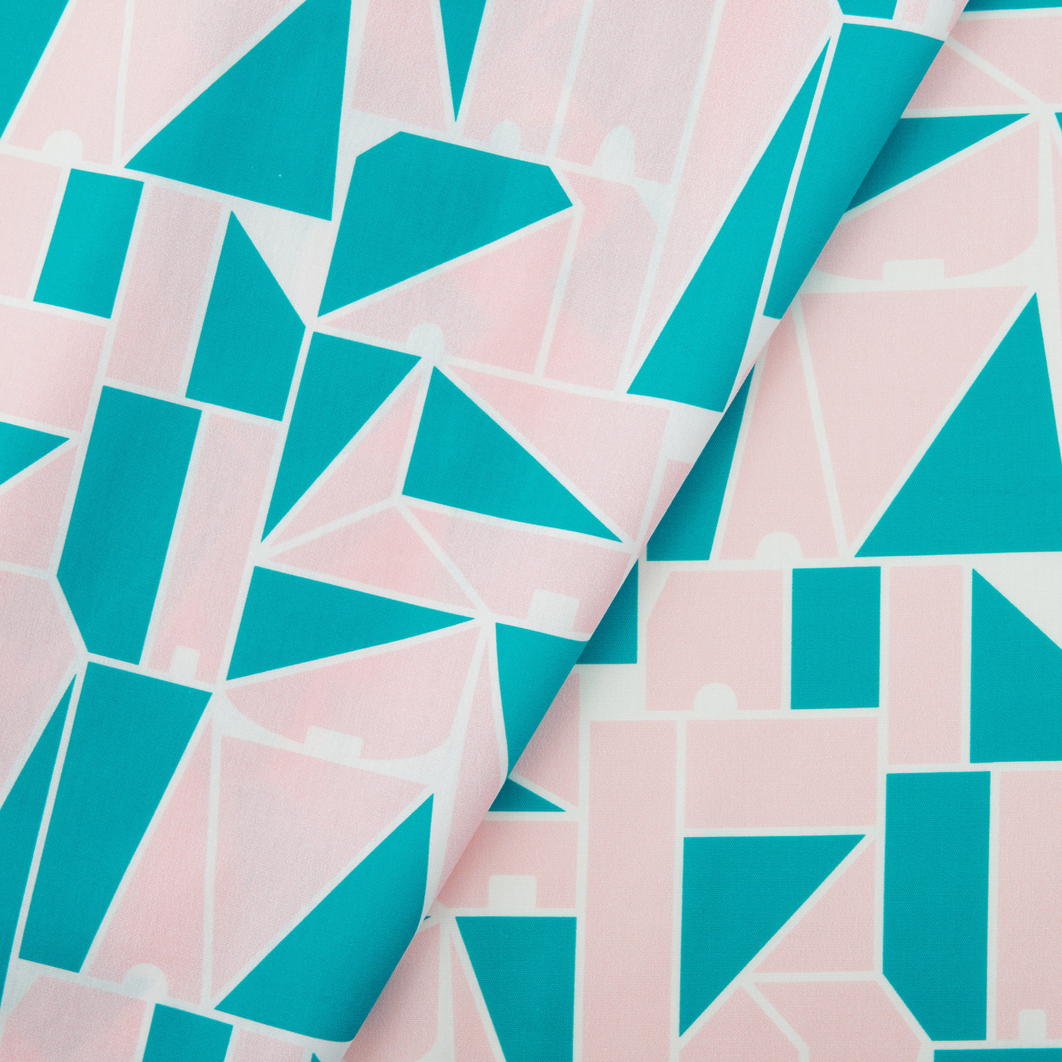 寬幅平織印花棉布/藝術家聯名/印花樂 x LEMONNI/粉綠