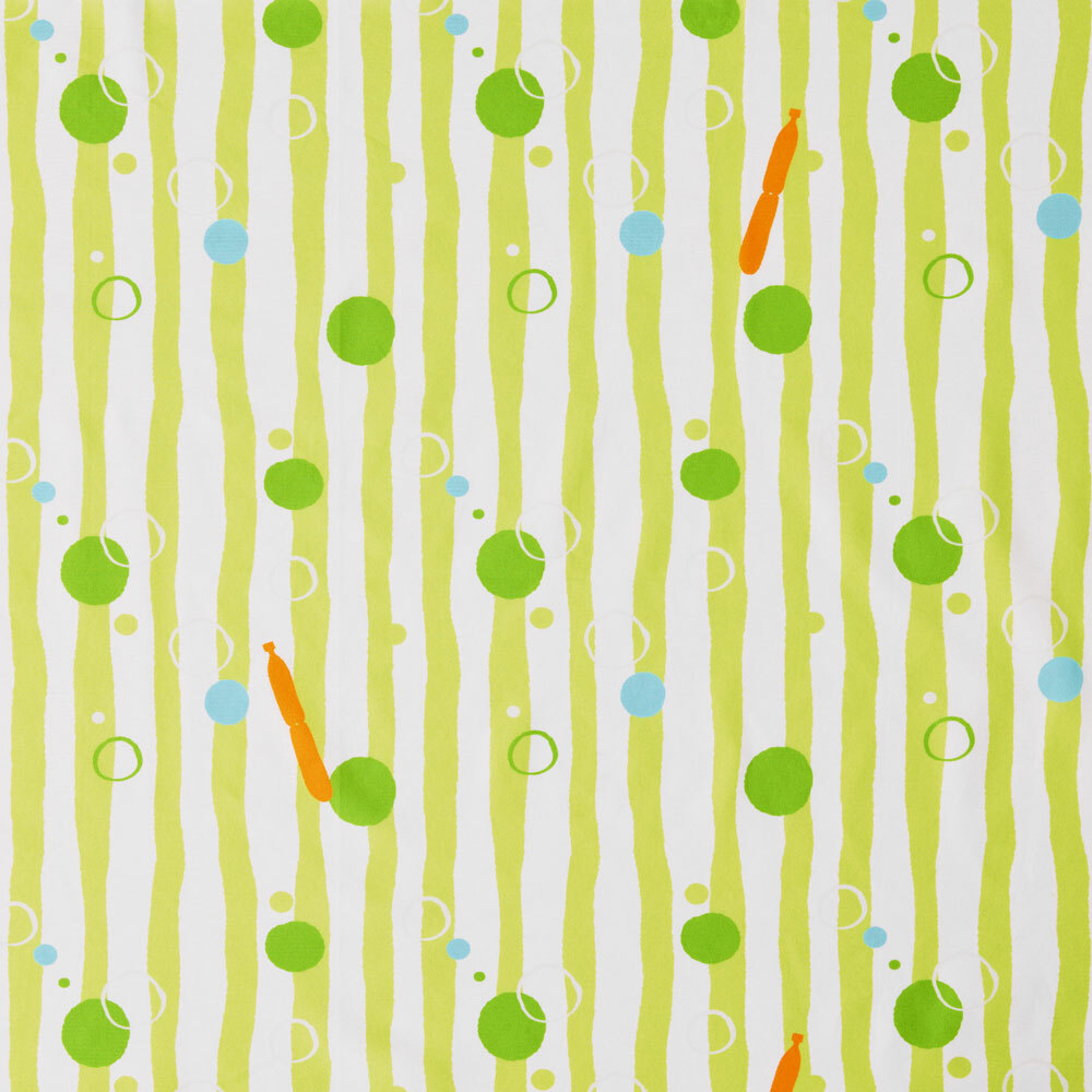 寬幅平織印花棉布(數位)/碎冰泡泡/金桔檸檬