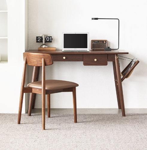 盧森堡胡桃木書桌C款 LSB-B5167