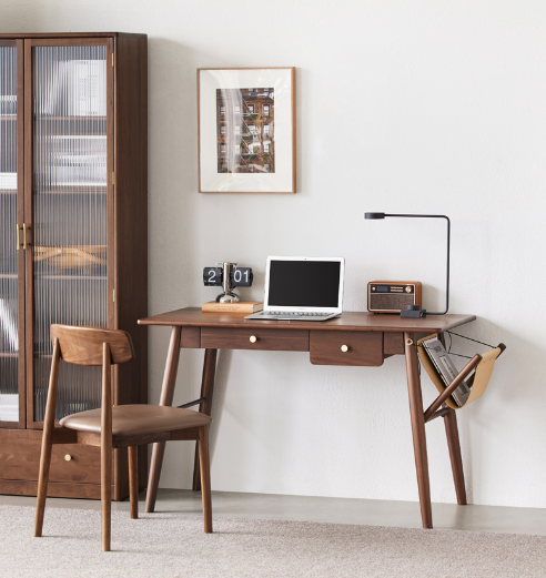 盧森堡胡桃木書桌C款 LSB-B5167