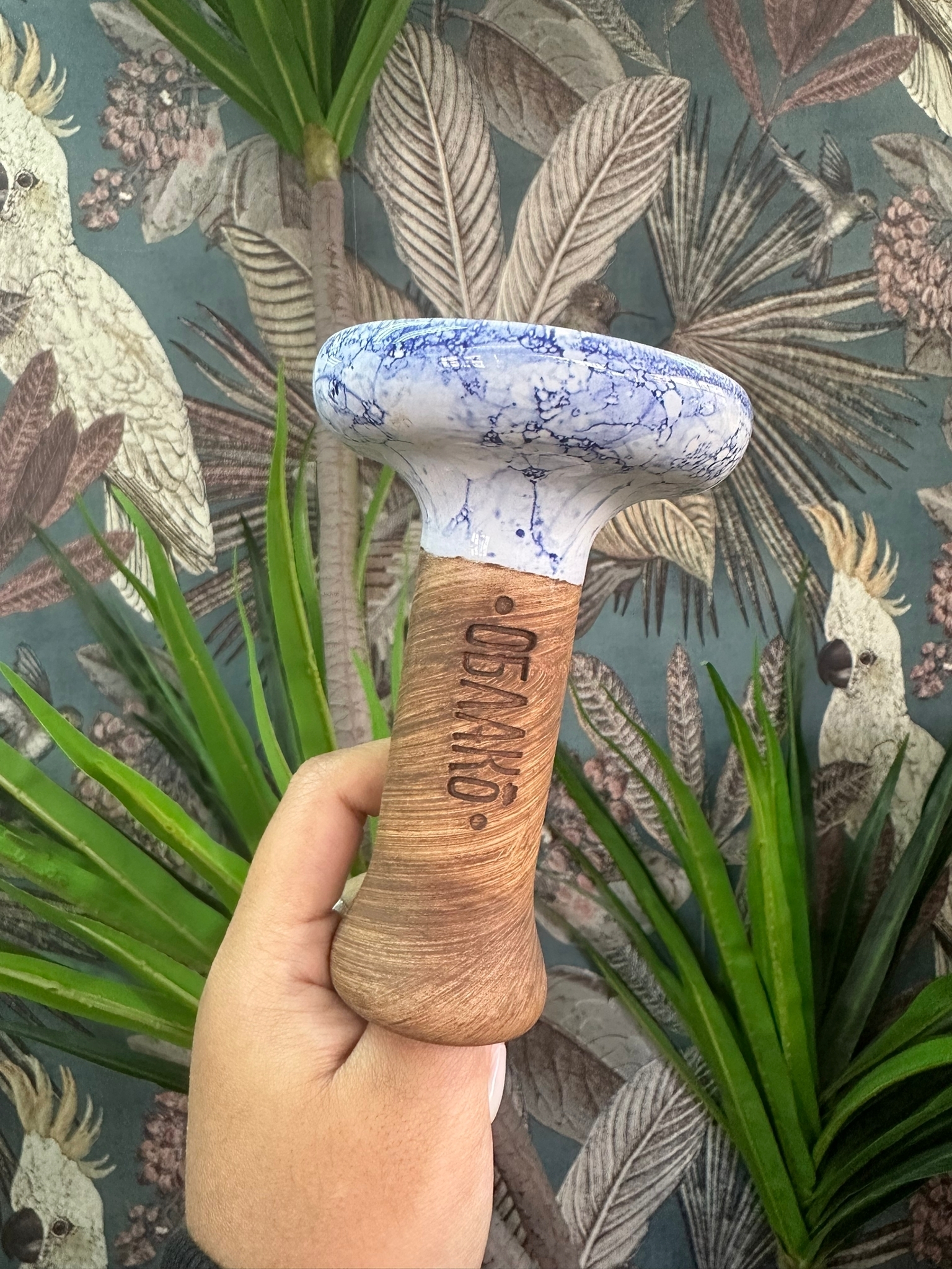 Oblako Phunnel L White Blue Marble