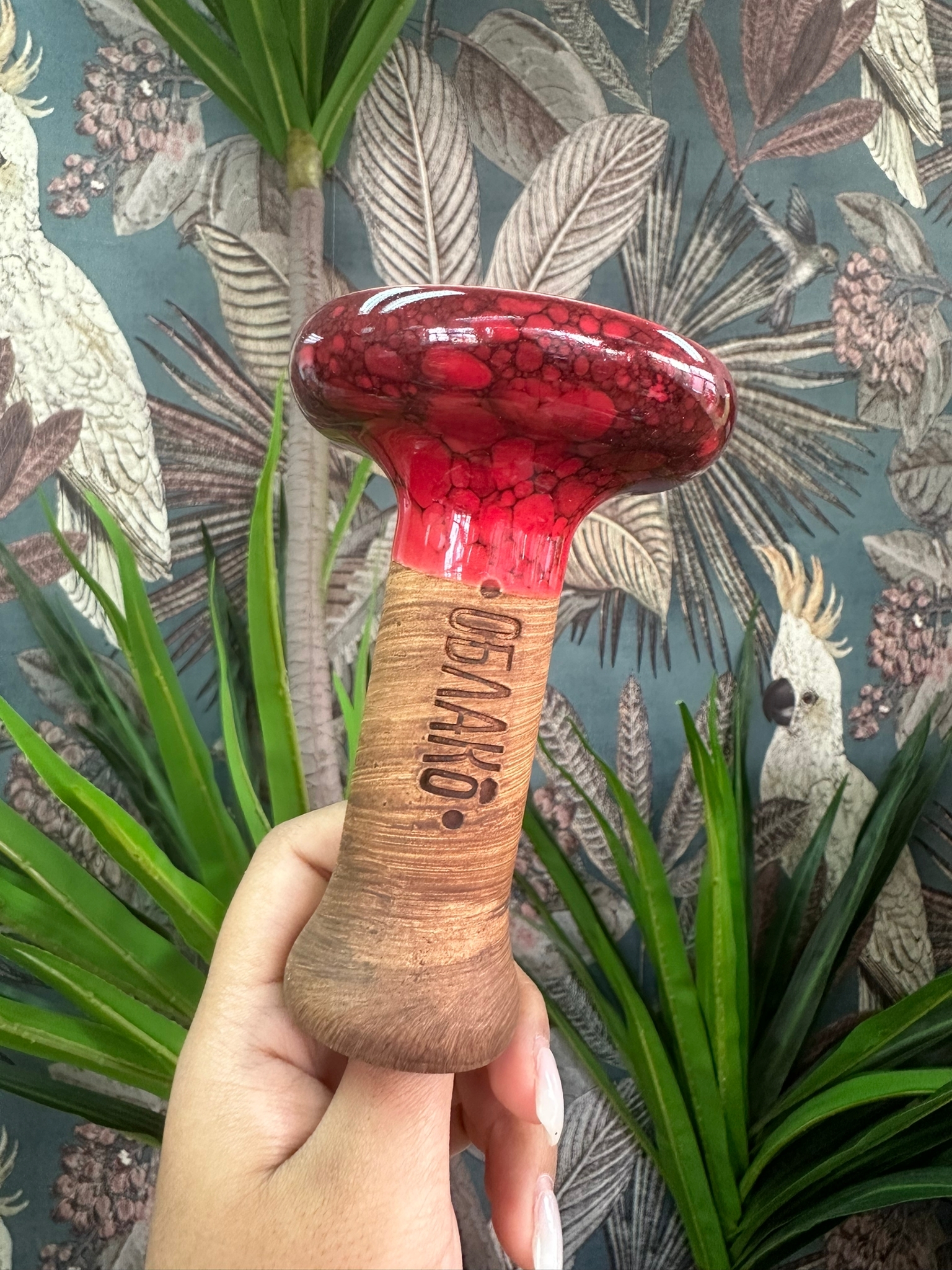 Oblako Phunnel L Red Marble Black