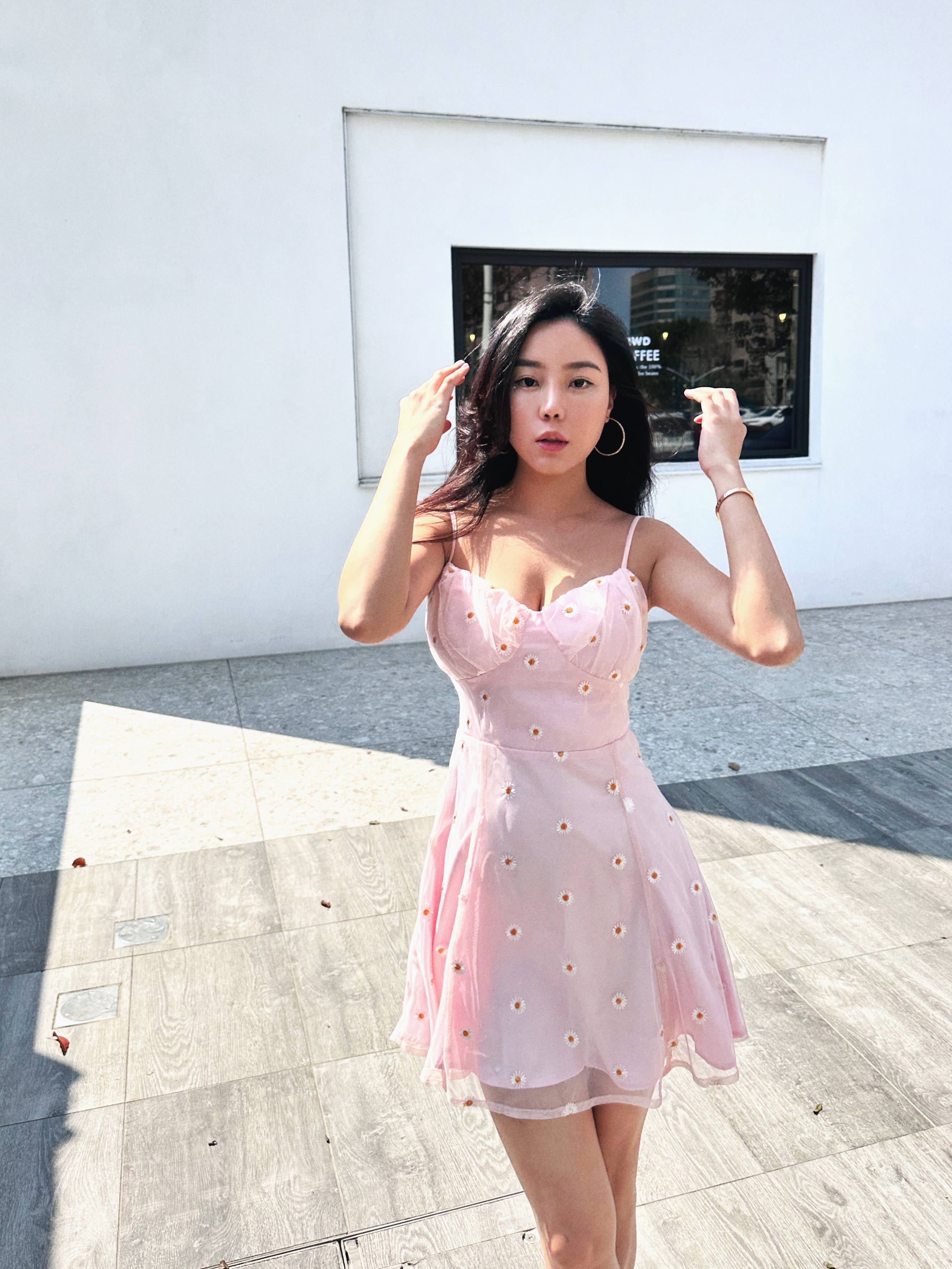 Colorful 漾彩繽紛 小雛菊細肩洋裝