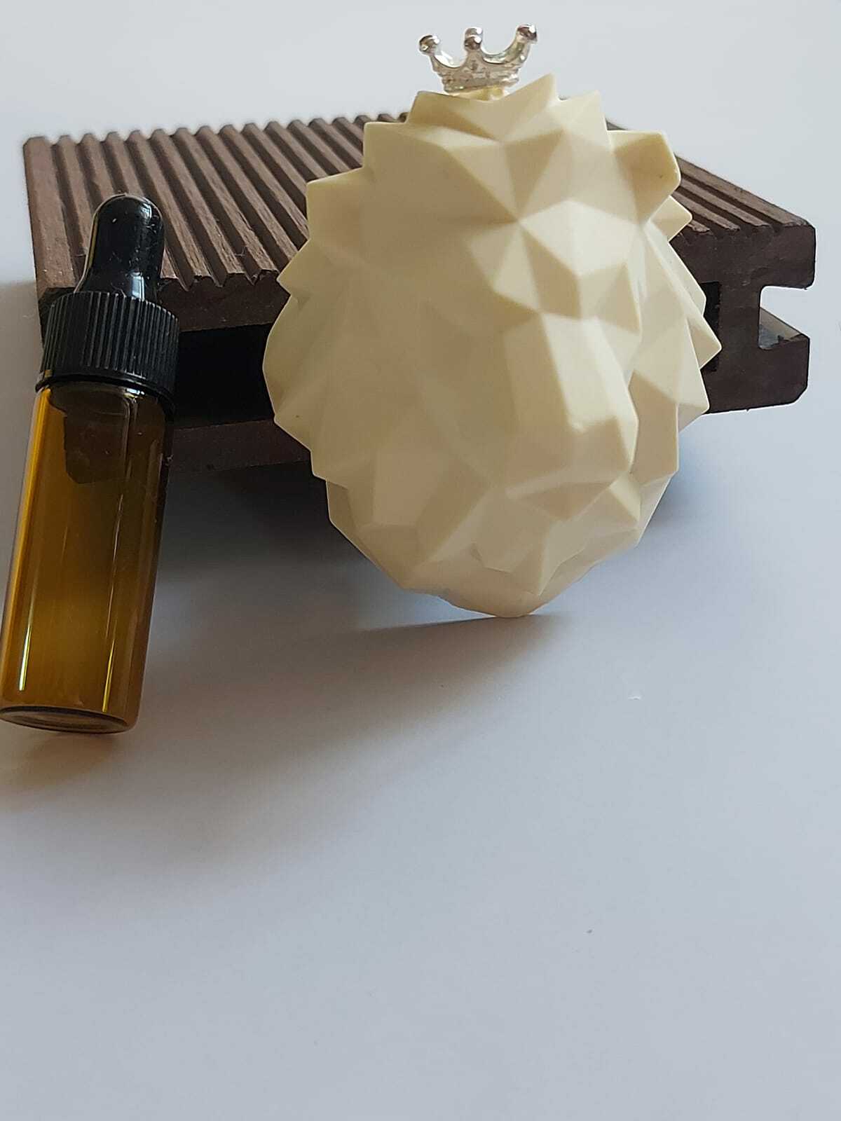 Secret Memory - King of Lion系列 擴香石風夾| 皇冠獅子頭造形| 隨機送5ml韓國香水| 多色可選 送禮擺設| 香港原創 人手製作