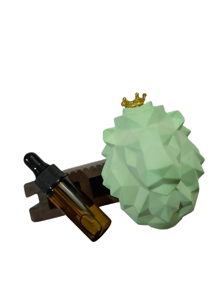 Secret Memory - King of Lion系列 擴香石風夾| 皇冠獅子頭造形| 隨機送5ml韓國香水| 多色可選 送禮擺設| 香港原創 人手製作