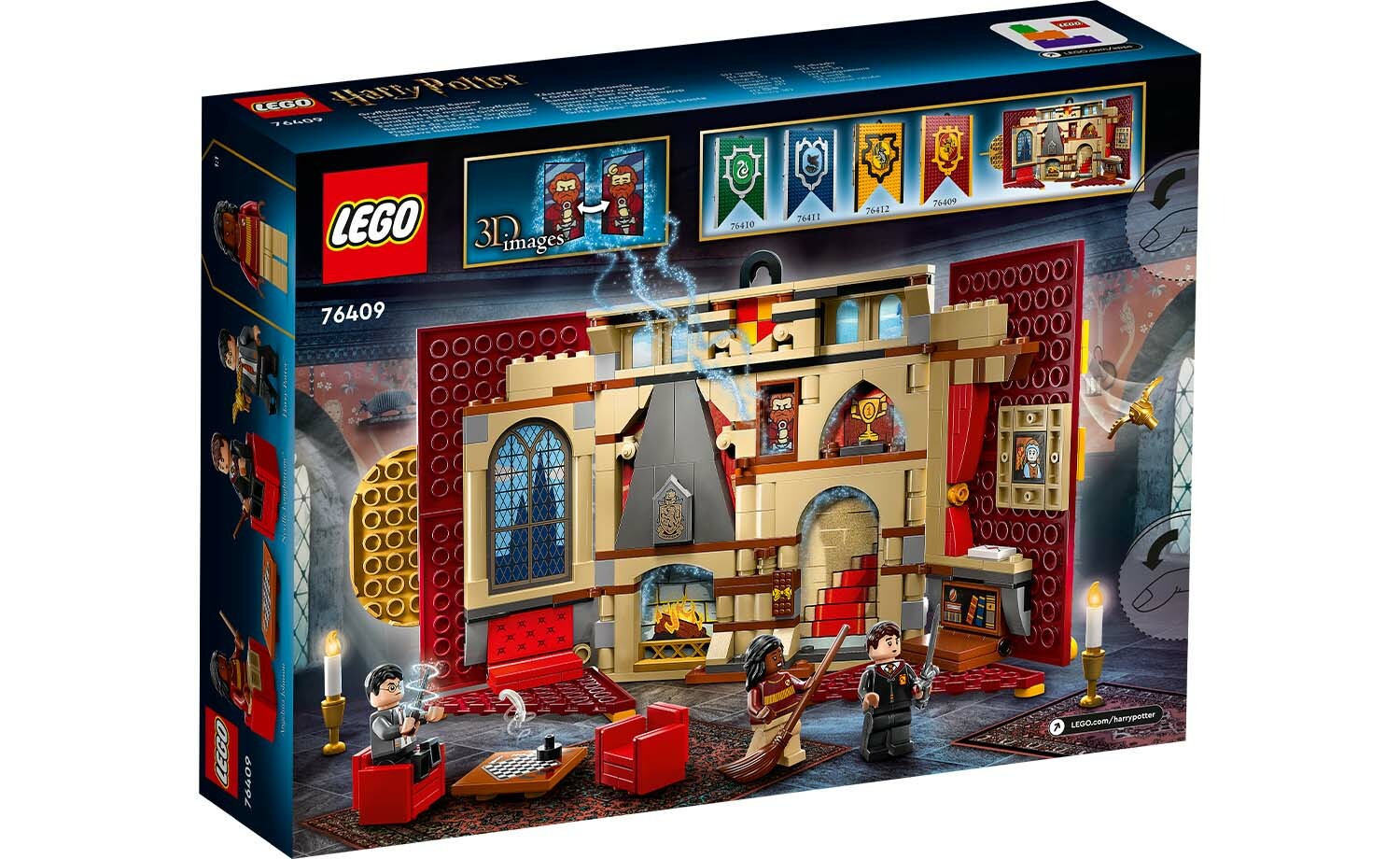 [飛米樂高積木專賣店] LEGO 76409 哈利波特-葛來分多 學院院旗