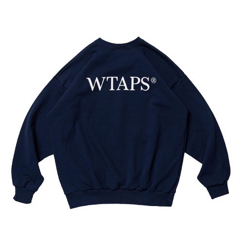 2022AW WTAPS LOCKS SWEATER 大學T LOGO 字體長袖2色現貨