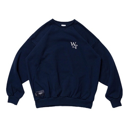 2022AW WTAPS LOCKS SWEATER 大學T LOGO 字體長袖2色現貨