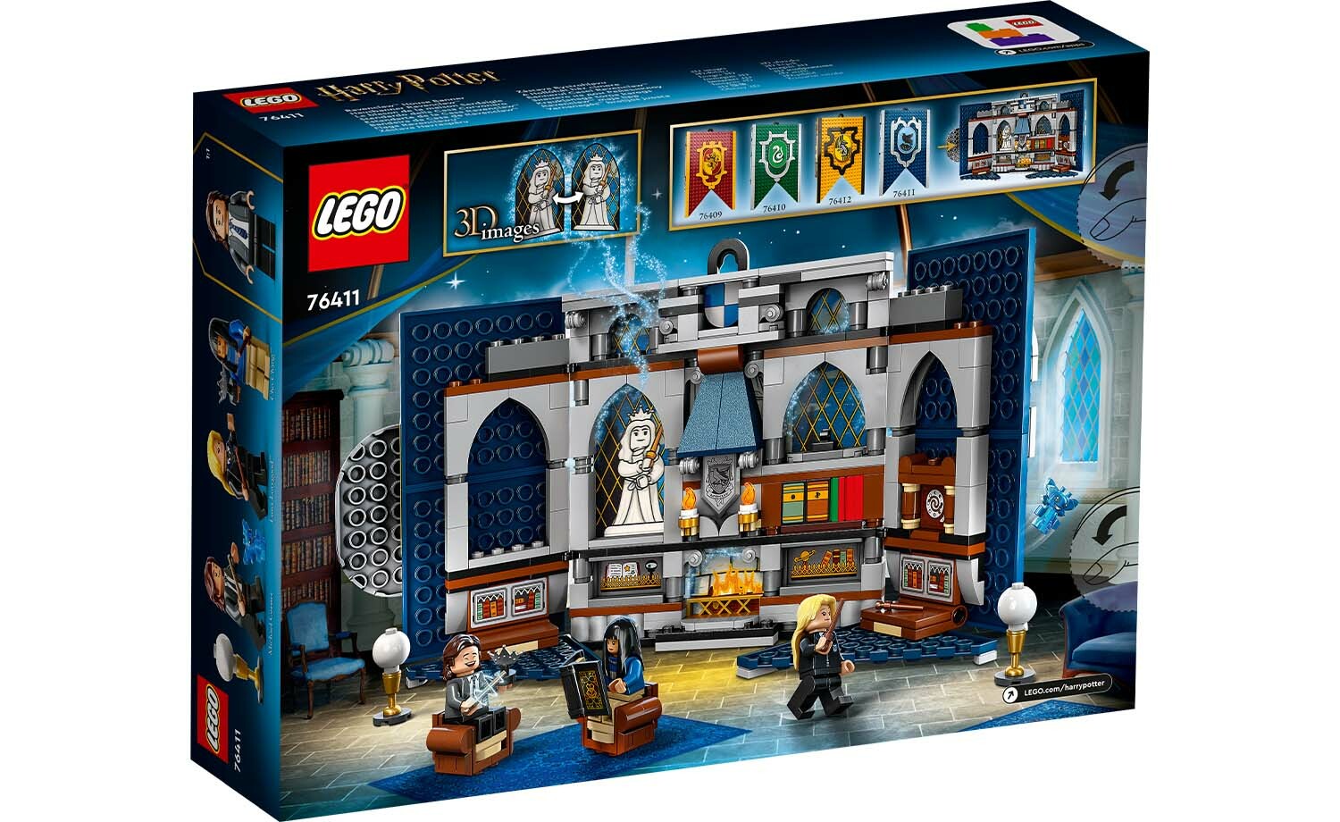 [飛米樂高積木專賣店] LEGO 76411 哈利波特-雷文克勞 學院院旗