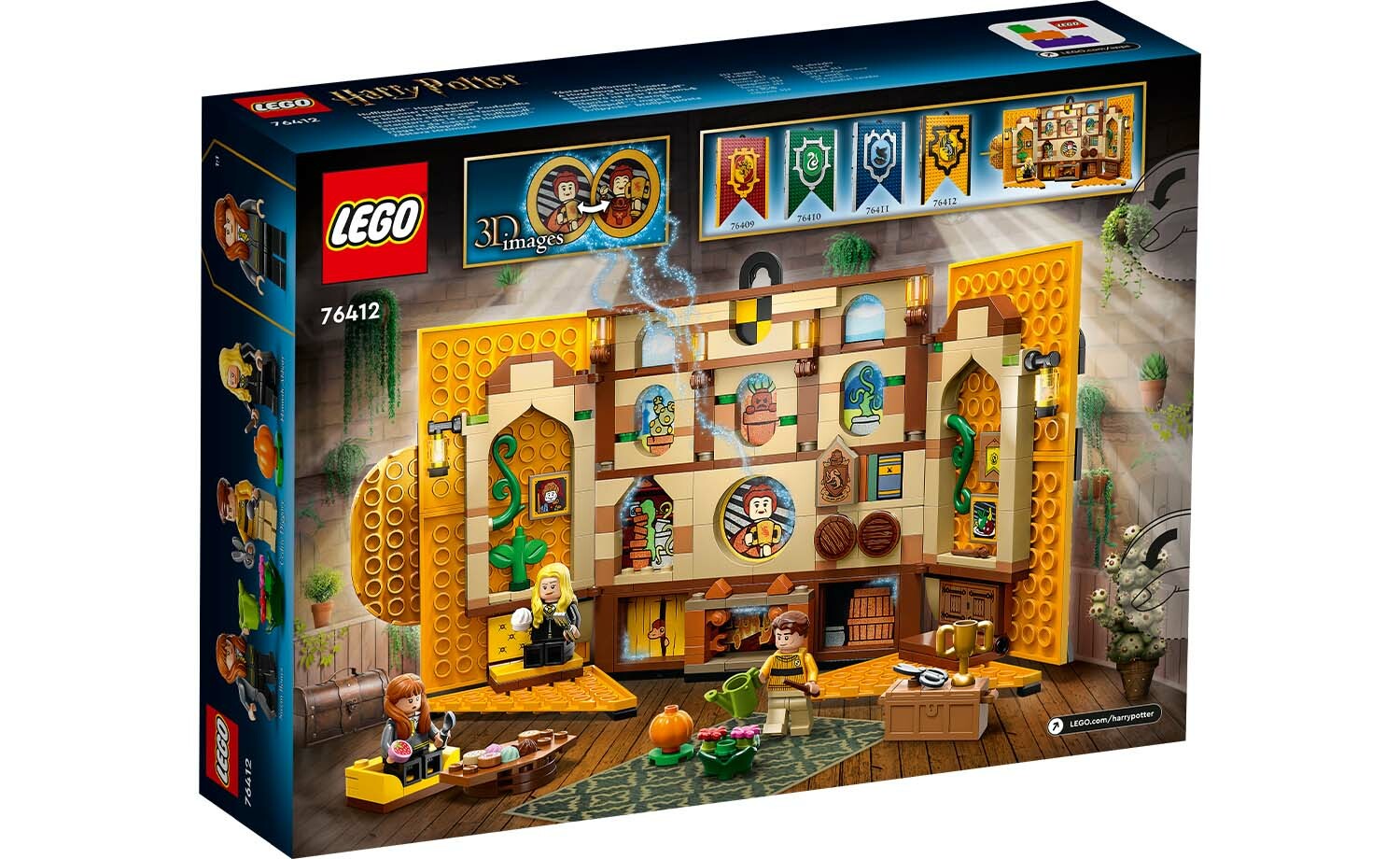 [飛米樂高積木專賣店] LEGO 76412 哈利波特-赫夫帕夫 學院院旗