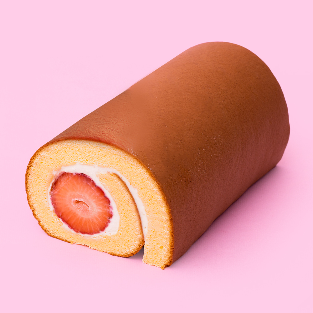 愛戀維娜草莓鮮乳捲【草莓生乳捲/草莓蛋糕/草莓甜點】