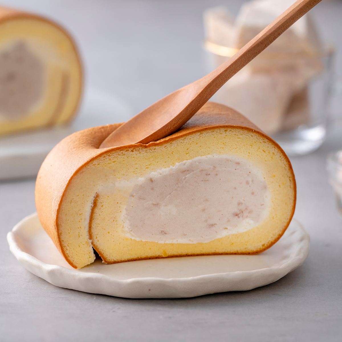 黃金蜂蜜芋泥捲【芋頭蛋糕/芋泥蛋糕/芋頭甜點】