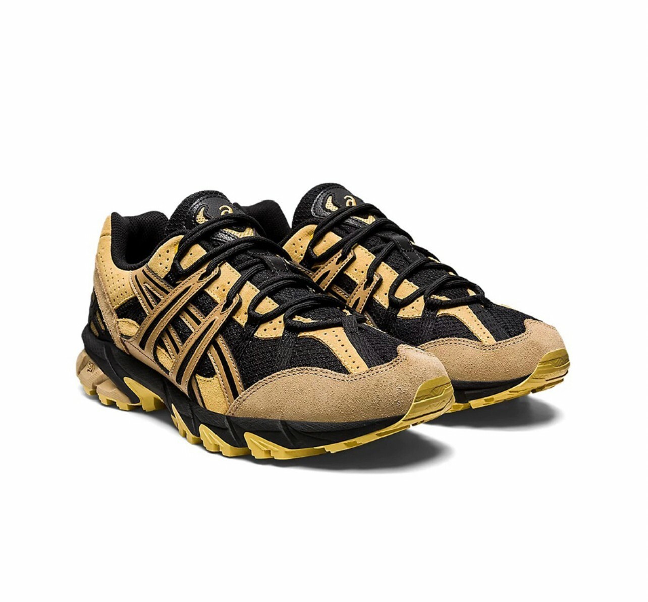 代購 ASICS G-Sonma 15-50 復古運動休閒鞋 黑黃 MAR-