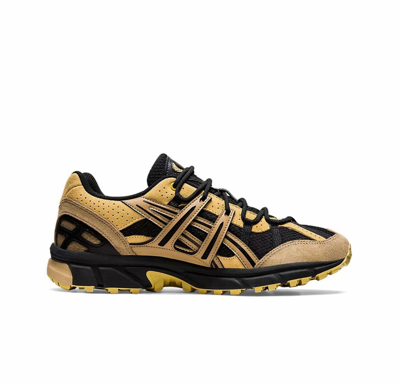 代購 ASICS G-Sonma 15-50 復古運動休閒鞋 黑黃 MAR-