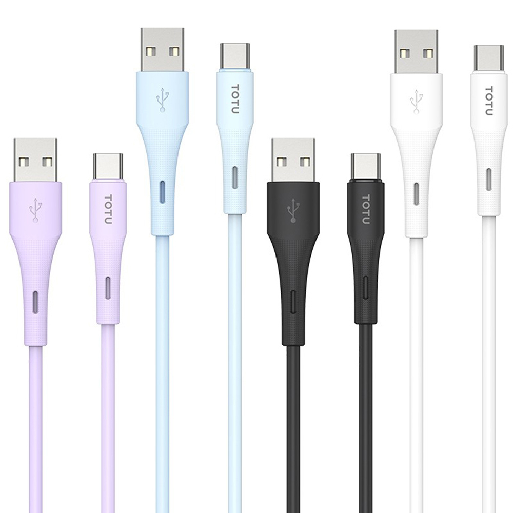TOTU 拓途 Type-C充電線傳輸線快充線 液態矽膠 膚感系列 1M