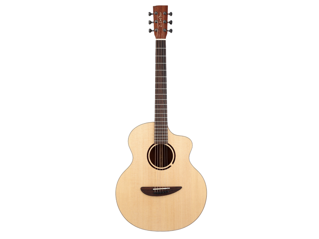 L.Luthier - Cofe Light 38吋實木吉他 單板吉他 桃花心木 側音孔 音色甜美 外觀簡約耐看 旅行吉他