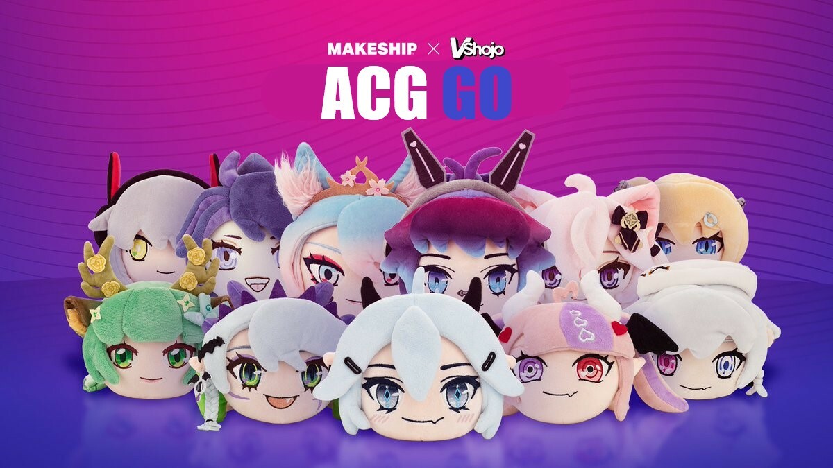 「ACG.GO」「預購」Vshojo 趴趴公仔