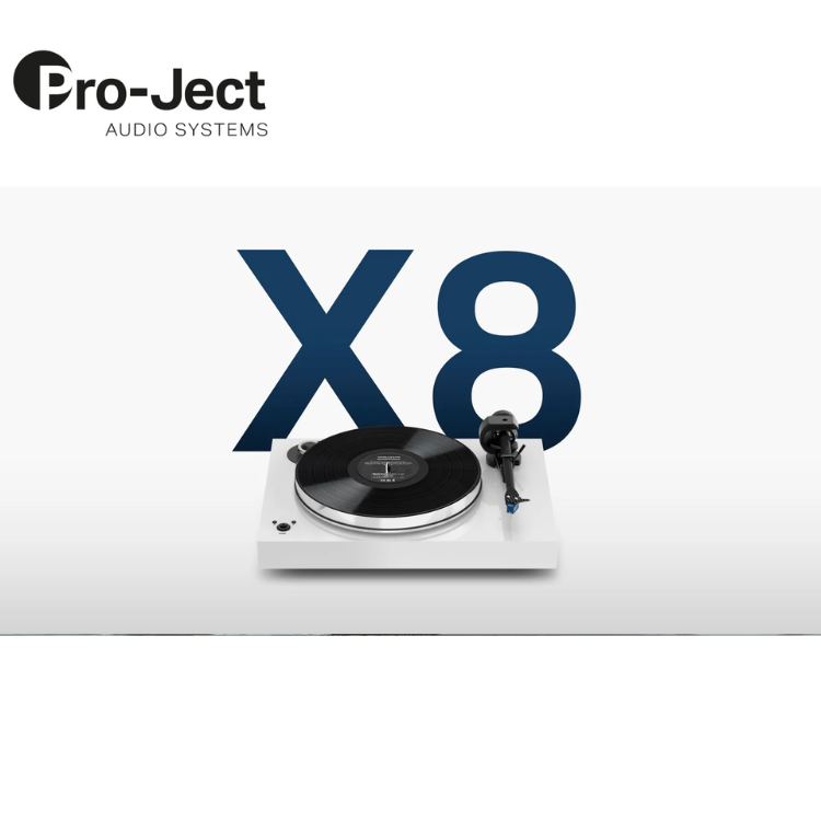 Pro-Ject X8 高級炭纖臂，配合高度風 MC 唱頭黑膠唱盤 (需配合唱頭放大器)