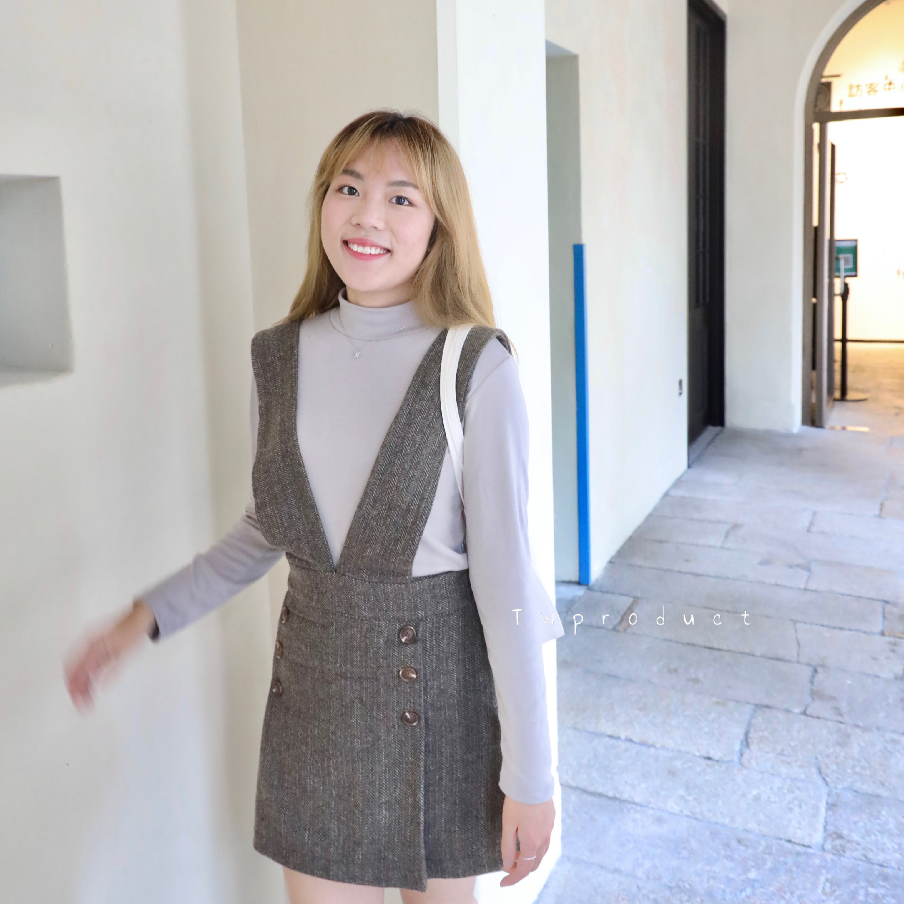 ✨ || Top306 ||微樽領軟綿純色top