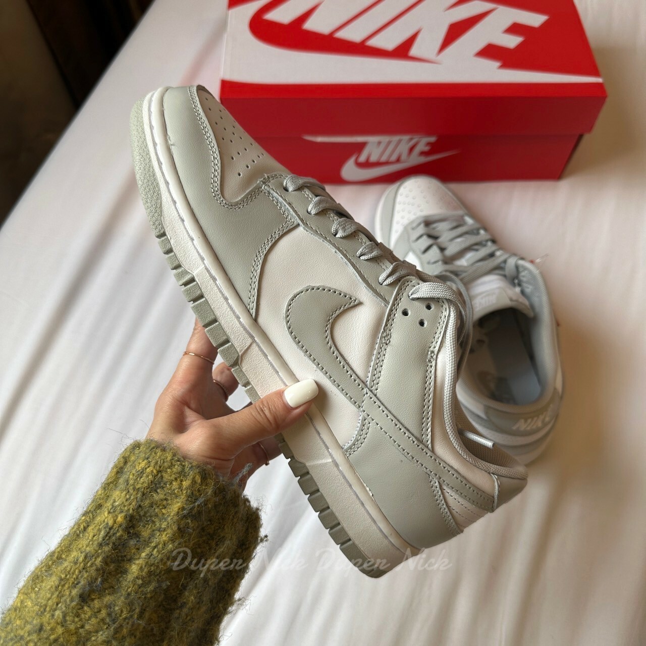 Nike Dunk Low 灰白(男段)