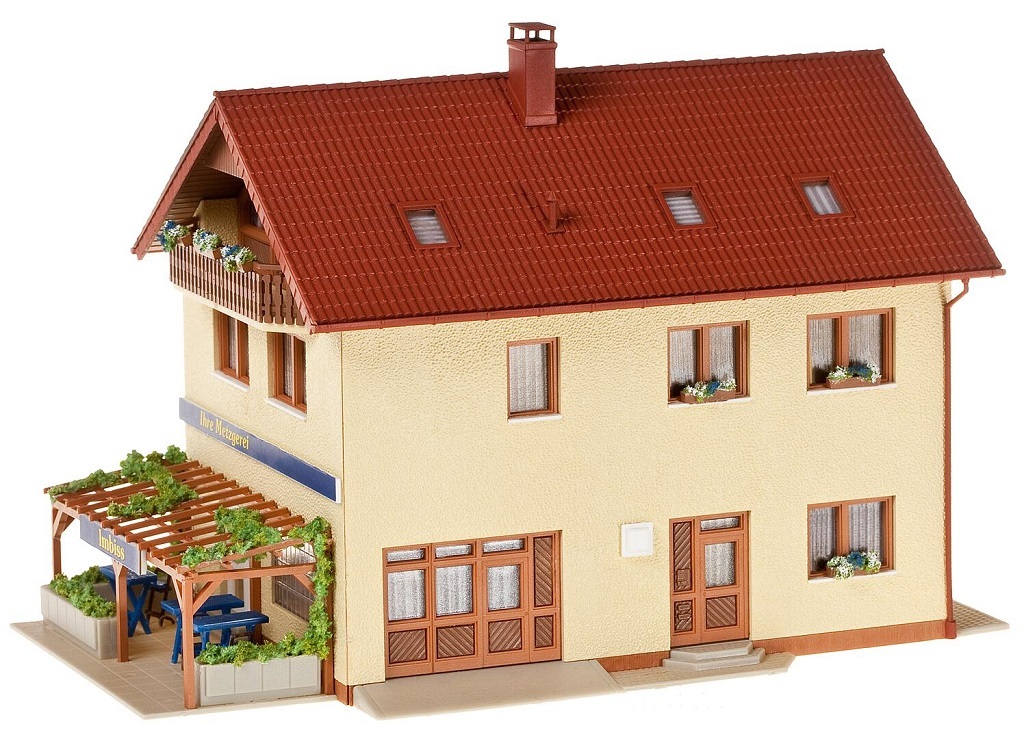 Faller 130489 HO scale, Butchery/Bakery